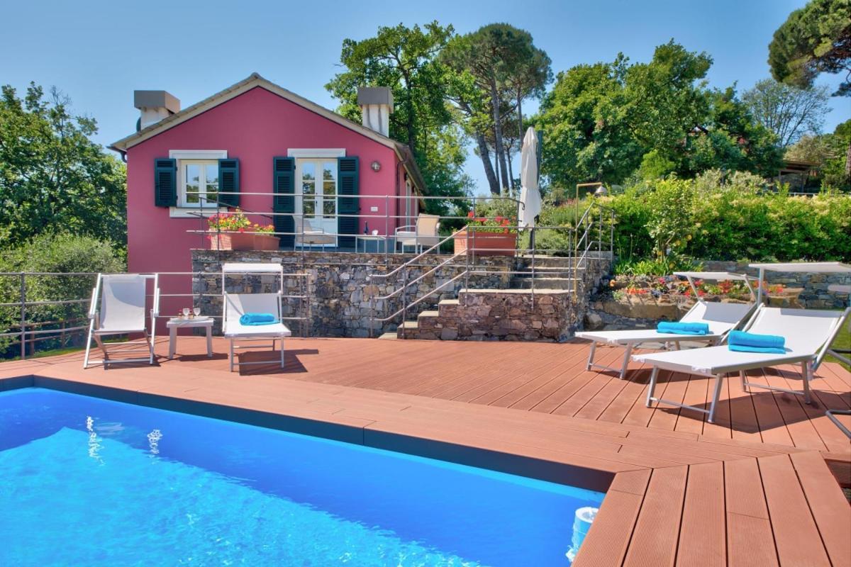 I Giardini Di Camogli - Villa Sarvia, Garden&Pool Exteriér fotografie